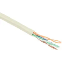 ACT EP305B CAT5E U/UTP Patchkabel Soepel Ivoor - 305 meter
