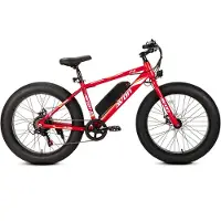 Avon E-bike Kinderfiets 24 Inch – 250w Motor Dikke Banden 60-80km Actieradius 7-speed Shimano Rood