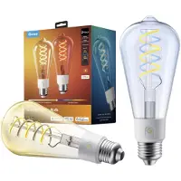 Govee Smart lamp E27 | Edison ST64 | Helder | RGB + 2700-6500K | WiFi | 5W (40W) | 2 stuks