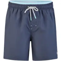 Happy Shorts Zwemshorts 'Double Waistband' donkerblauw