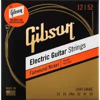 Gibson FACTORY SPEC STRINGS FLATWOUND ELECTRIC GUITAR LIGHT