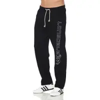 Lonsdale Broek 'Stonefield' zwart / wit