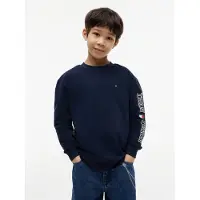 Tommy Hilfiger Shirt 'TEAM' marine / wit