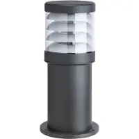 LCD Sokkellamp buiten 1265, dimbaar, zwart, Aluminium, Modern, Sokkellamp