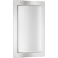 LCD LED-wandlamp buiten Luis, alu / grijs / zink, Roestvrij staal, Modern, LED wandlamp buiten