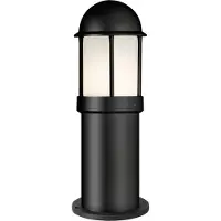 LCD Sokkellamp buiten MARCO, dimbaar, zwart, Aluminium, Modern, Sokkellamp