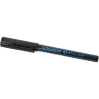 Schneider Marker permanent 240 rond zwart 10st zwart Kunststof Stift