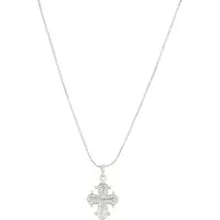 Pilgrim - DAGMAR Pendant Necklace - Silver Plated - 38 cm + 9 cm Extender