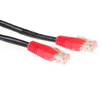 ACT IB6110 CAT5E U/UTP Patchkabel Cross | RJ45 Connectoren | Zwart | 10 meter