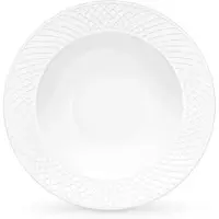 Wilmax England Julia Diamond - Soepborden en Pastaborden - 22.5 cm - Set van 6 - Porselein