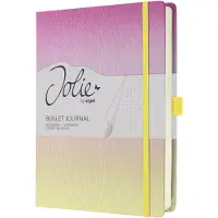 Sigel bulletjournal - Jolie - A5 - Gradient Icecream - punt-gelijnd - dot-liniatuur - hardcover - SI-JB101