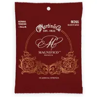 Martin CLASSIC STRING SILVER PLATE SETS MAGNIFICO 80/20 WITH NORMAL VOLTAGE LOOP