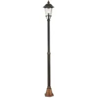Orion Mariella buitenlantaarn 1-lamp MARIELLA, koper, Aluminium, Antiek