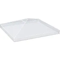 Outsunny Abdeckung für Pavillon Kunststoff Transparent