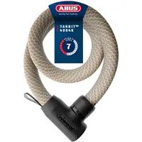 ABUS Fietsslot Textiel-kettingslot - YARNIT 4004K - Security level 7 - blauw - 110 cm - Geschikt voor elektrische fietsen en stadsfietsen - lichtgewicht - slechts 0,88 kg
