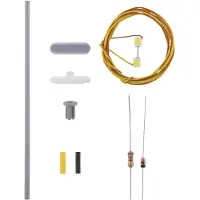 Viessmann H0 Perronlantaarn Dubbel Bouwpakket 6726 1 stuk(s)