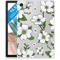 B2Ctelecom Samsung Galaxy Tab A8 2021/2022 Siliconen Hoesje Dogwood Flowers