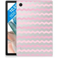 B2Ctelecom Samsung Galaxy Tab A8 2021/2022 Hippe Hoes Waves Roze