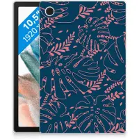 B2Ctelecom Samsung Galaxy Tab A8 2021/2022 Siliconen Hoesje Palm Leaves