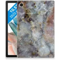 B2Ctelecom Samsung Galaxy Tab A8 2021/2022 Tablet Back Cover Marmer Grijs