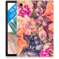 B2Ctelecom Samsung Galaxy Tab A8 2021/2022 Siliconen Hoesje Bosje Bloemen