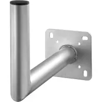 Goobay Aluminium muurbeugel voor schotelantenne – 350 mm – Ø 50 mm