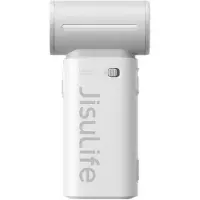 JISULIFE Mini Handheld Fan Life9, draagbare ventilator met USB-aansluiting, 3600mAh, grijs