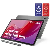 Lenovo Idea Tab Plus 12.1 8GB 256GB - Cloud Grey + Pen MediaTek Dimensity 6400-processor 2,50 GHz , Android 15 of hoger, 256 GB UFS 2.2 - ZAG70060SE