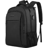 TRVLMORE Rugzak - 28L - 15,6 inch - Laptop Rugtas - Schooltas - Unisex - Spatwaterdicht Zwart