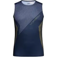 La Sportiva - Flow Tank - Hardloopshirt S, blauw