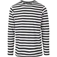 Urban Classics Shirt zwart / wit