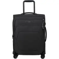 Samsonite Spark Sng Eco 4 wielen Cabinewagen 55 cm met uitbreidingsplooi zwart