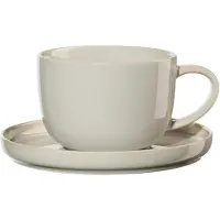 Asa selection Koffiekop Met Schotel Coppa Tofu Nude 200 ml