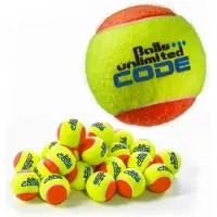 Balls Unlimited Code Blue Tennis Balls Bag 60 Units Geel