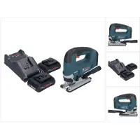Bosch GST 18V-125 B Professional accu-decoupeerzaag 18 V 125 mm borstelloos + 2x ProCORE-accu 4,0 Ah + oplader