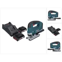 Bosch GST 18V-125 B Professional accu-decoupeerzaag 18 V 125 mm borstelloos + 2x accu 2,0 Ah + oplader