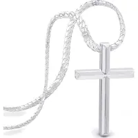 SERASAR Premium Ketting voor Heren [Loyal] | Roestvrij staal 316L | Waterdicht | Stevige kinketting | Veilige sluiting | Zilver | 60 cm | Inclusief sieradendoosje
