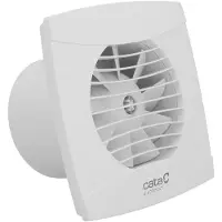 CATA UC-10 axiaal afzuigventilator, 8W, 100mm buis, wit