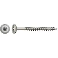 Spax 0257000800805 R 88193 m.Spitze/T-STAR TG Houtschroef 8 mm 80 mm T-STAR plus RVS A2 50 stuk(s)