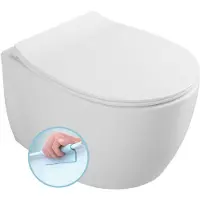 Hak Isvea - Hangend toilet Sentimenti, Rimless, wit 10AR02014