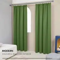 Famanu - Verduisterende gordijnen voor woonkamer en slaapkamer, 140x175 cm