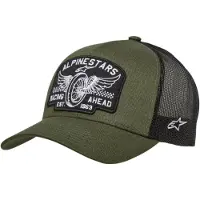 Alpinestars Heritage Patch truckerhoed, groen, voor heren, groen, one size