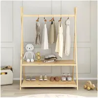 Idimex Kinderkast DANILO met 2 legplanken – naturel