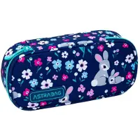 Astra Piórnik (etui) in de vorm van een ovaal, met het motief "Baby Bunny" van het merk Astra