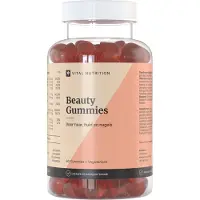 Vital Nutrition Beauty Gummies - Huid, Haar & Nagels - Extra Biotine - Lekkere sinaasappel smaak - 60 gummies