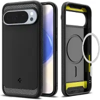 Spigen Rugged Armor Backcover MagSafe voor de Google Pixel 10 Pro XL - Matte Black