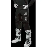 Alpinestars Fluid Graphite Broek Zwart Zilver Maat 38