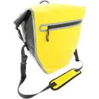 Beck DRY Large waterdichte fietstas Kleur: geel