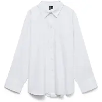 Vero Moda Regular fit blouse met lange mouwen van katoenmix model 'LOTUS'