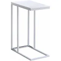 Idimex Bijzettafel DEBORA, rechthoekig, wit